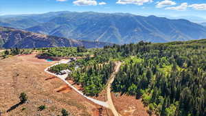 View of mountain backdrop