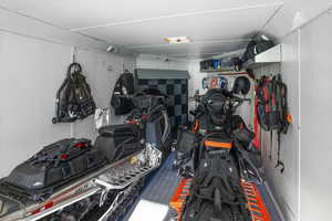 Snowmobiles included, winter access