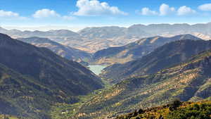 Porcupine reservoir view