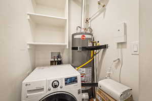 Utility room with washer/dryer (included)