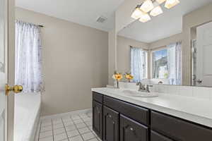 Primary Suite Bathroom.