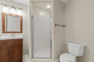 Guest Suite 3/4 bath.