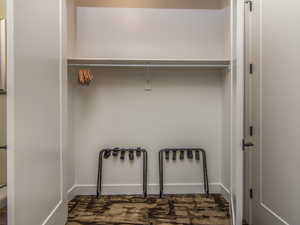 View of closet