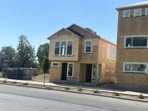 View of property in mid-construction