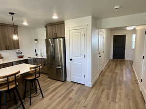 Extra wide entry hallway