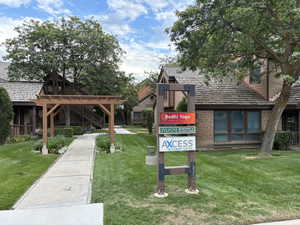 Entry view from parking