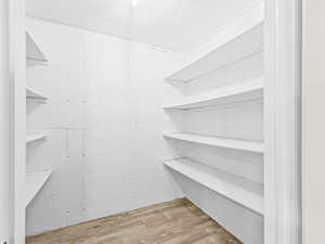 View of storage room