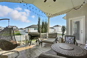 Covered patio/deck