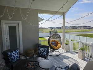 Covered patio/deck