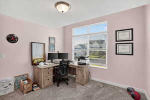 Main floor bedroom 2 or office