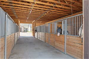 View of stable