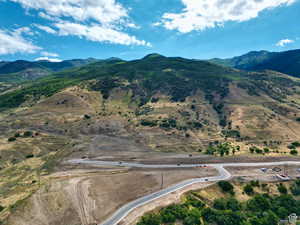 View of mountain backdrop