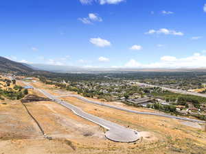 Aerial view of mountains