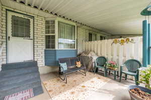 Patio featuring entry steps and grilling area