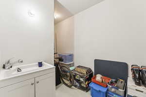 Washroom featuring a sink