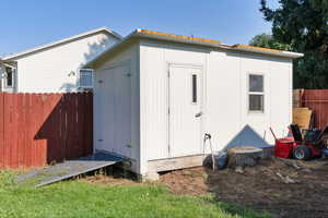 View of shed