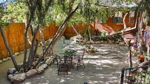 View of lower walk-out patio