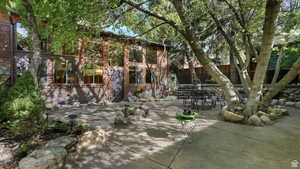 View of lower walk-out patio