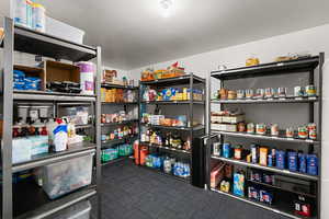 View of storage area