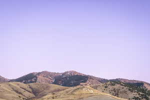 View of mountain backdrop