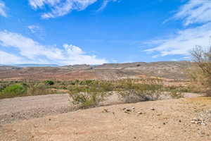 View of mountain background