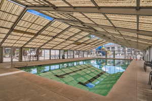 View of indoor community pool