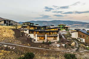 View of mountain background