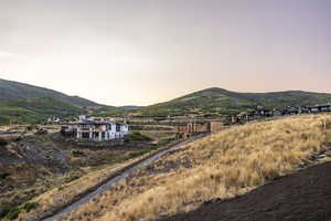 View of mountain background