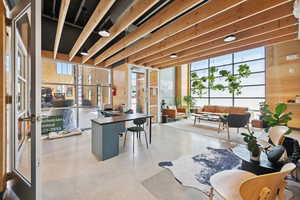 View of community lobby