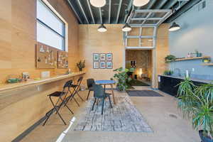 View of reception area