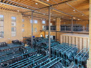 Miscellaneous room featuring a high ceiling