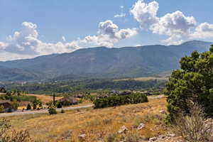 View of mountain backdrop