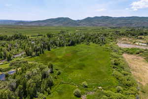 View of rural area featuring a mountain backdrop