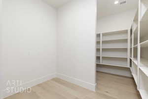 View of storage room