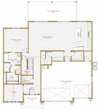 View of home floor plan
