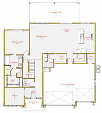 View of floor plan / room layout