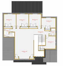 View of floor plan / room layout