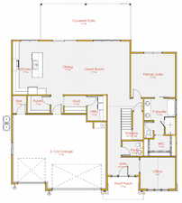 View of room layout
