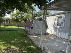 View of shed