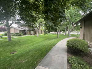 View of home's community from front entrance