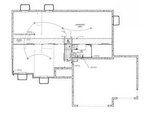 View of home floor plan