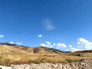 Mountain view featuring rural landscape