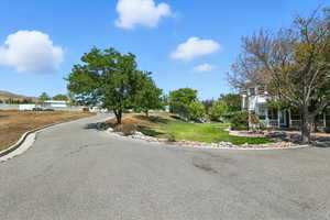 View of asphalt street