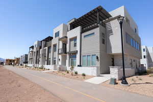 View of property featuring a residential view