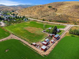 View of rural area featuring a mountainous background