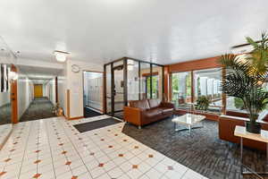 View of building lobby