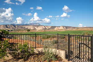 View of mountain background