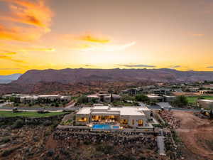 View of mountain background