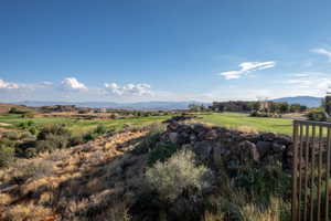 View of mountain background