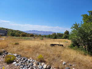 View of mountain background